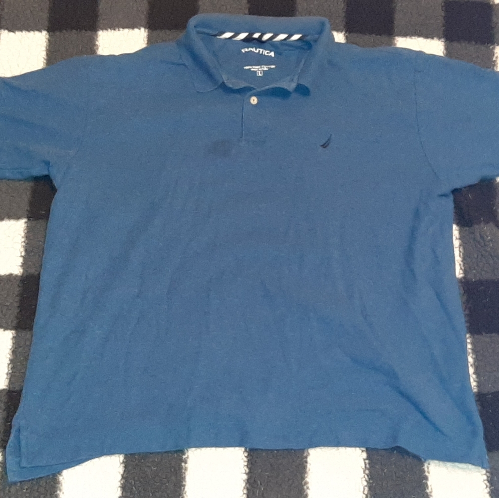 Men's Large Nautica polo style Shirt